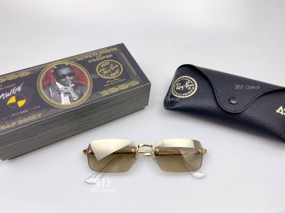 แว่นกันแดด RayBan RB3928 001/7I Size 54 by A$AP Rocky